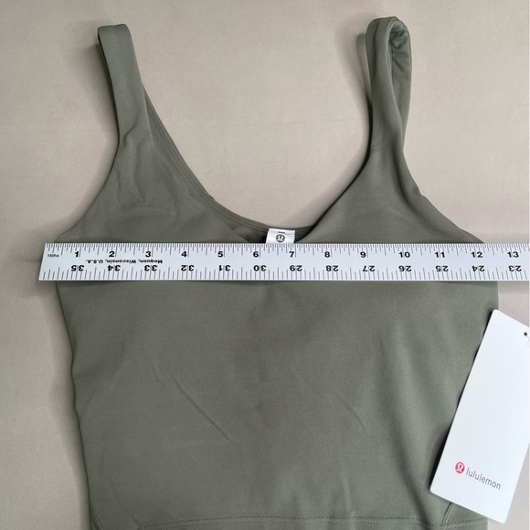 NWT Lululemon Align Tank Top Size 6 Army Green - Picture 5 of 7